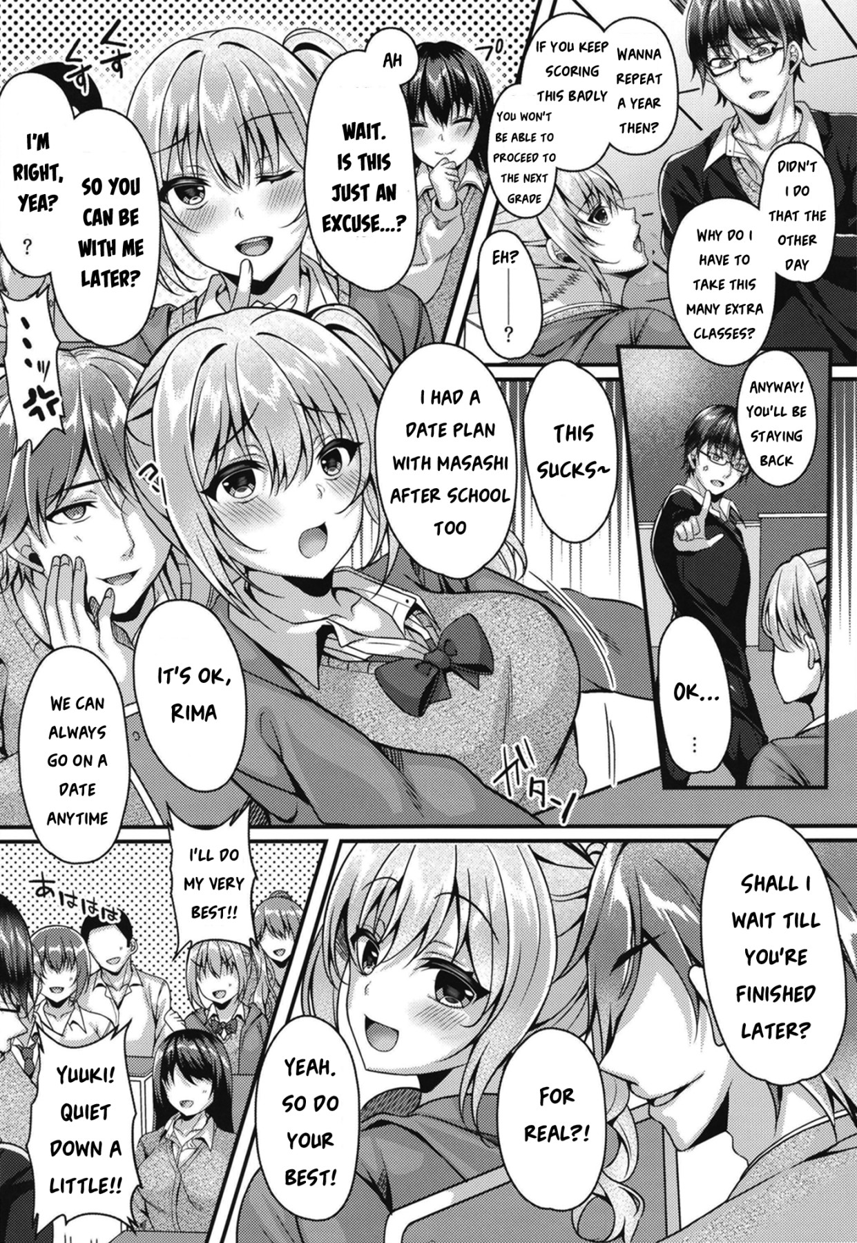 Hentai Manga Comic-Schoolgirl Hypno Sex-Read-3